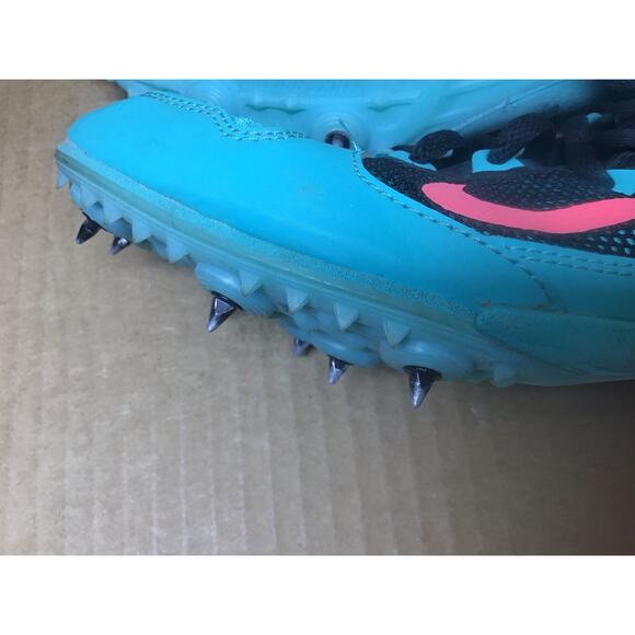 Nike Rival MD 7 Hyper Jade/Black Track &  Spikes Running Cleats 8.5 - Picture 12 of 12